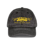 JOHN 14:6 Jesus The Way The Truth The Life Vintage Cap | Washed Cotton Adjustable Hat Goshen & Selah Co
