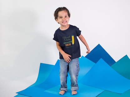 Blessed Scholar Kindergarten Crew Youth T-Shirt – Bible Verse Jeremiah 29:11 Christian Back-to-School Tee, Pencil Design