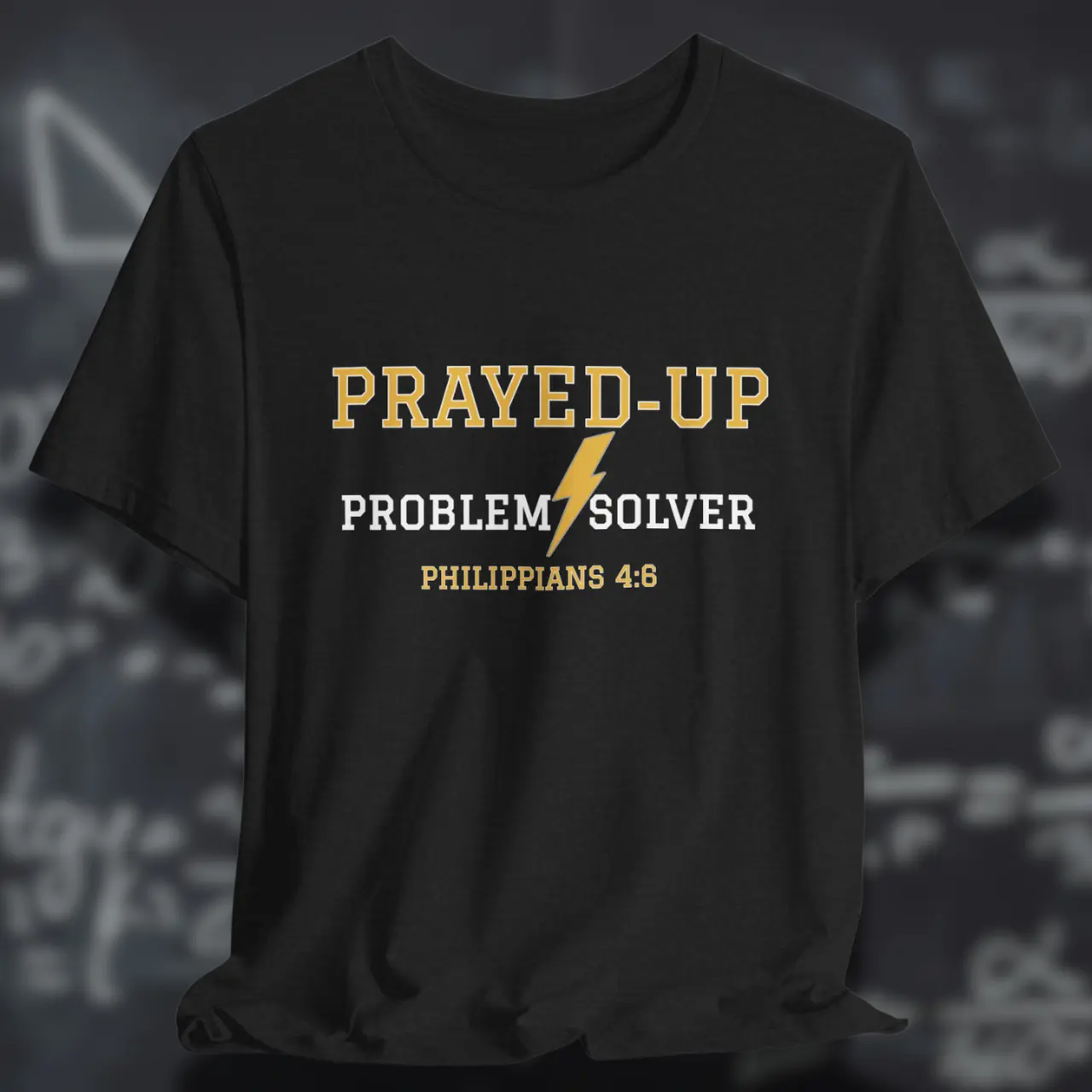 Prayed-Up Problem Solver T-Shirt | Unisex Tee Goshen & Selah Co