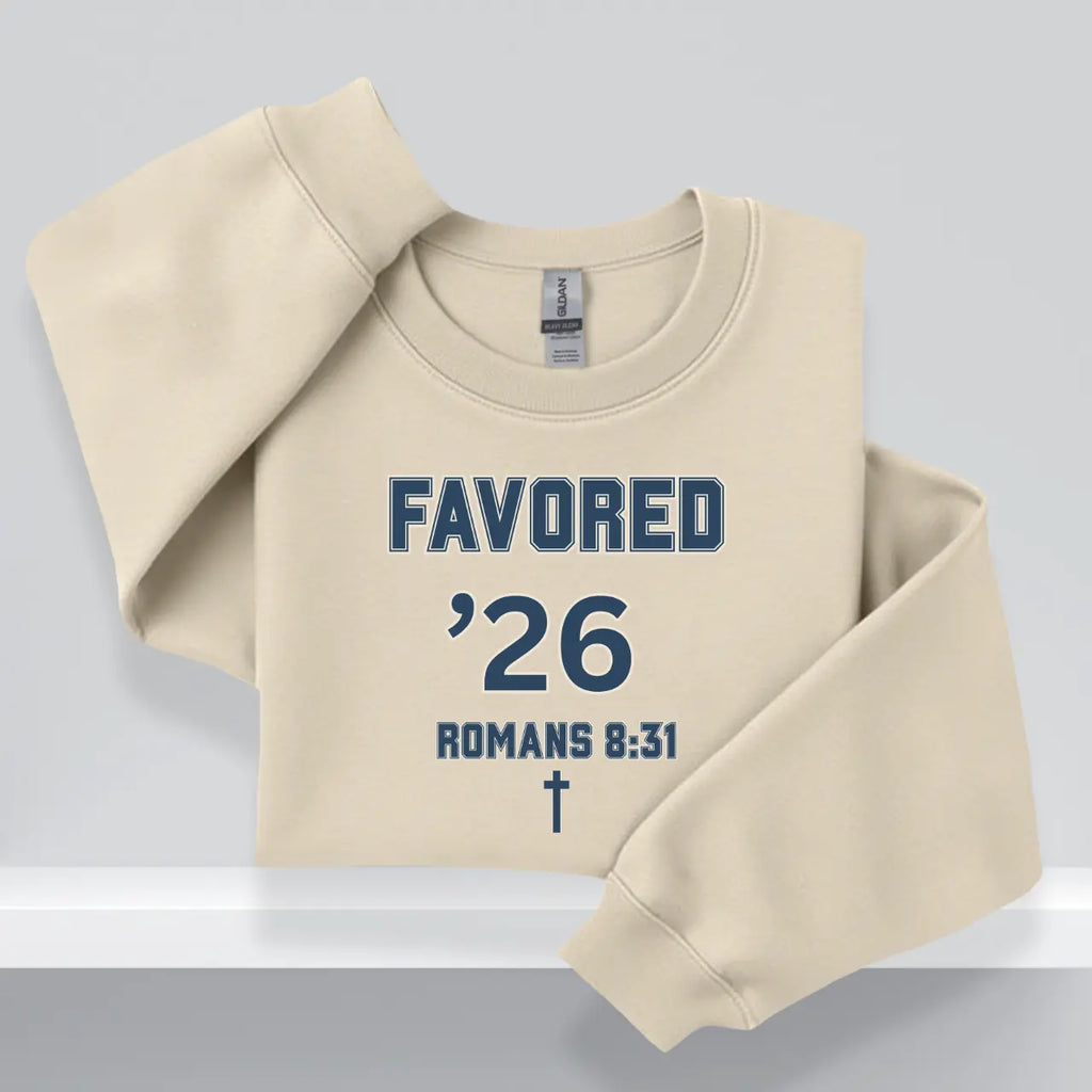 Favored ’26 Sweatshirt | Senior Crewneck Goshen & Selah Co