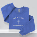 Favor > Fear Sweatshirt | Faith Crewneck Goshen & Selah Co
