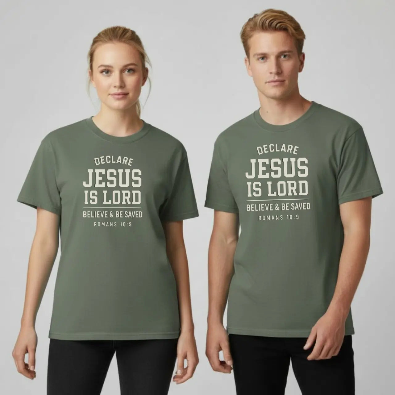 Jesus Is Lord T-Shirt | Unisex Faith Comfort Colors Tee Goshen & Selah Co