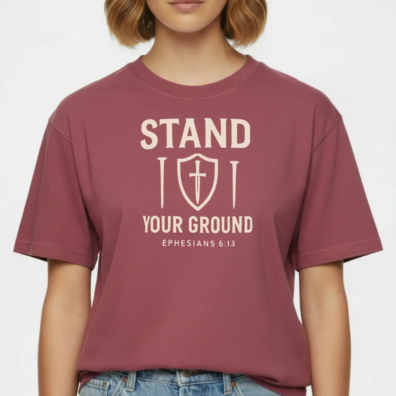 Stand Your Ground T-Shirt | Comfort Colors Tee Goshen & Selah Co