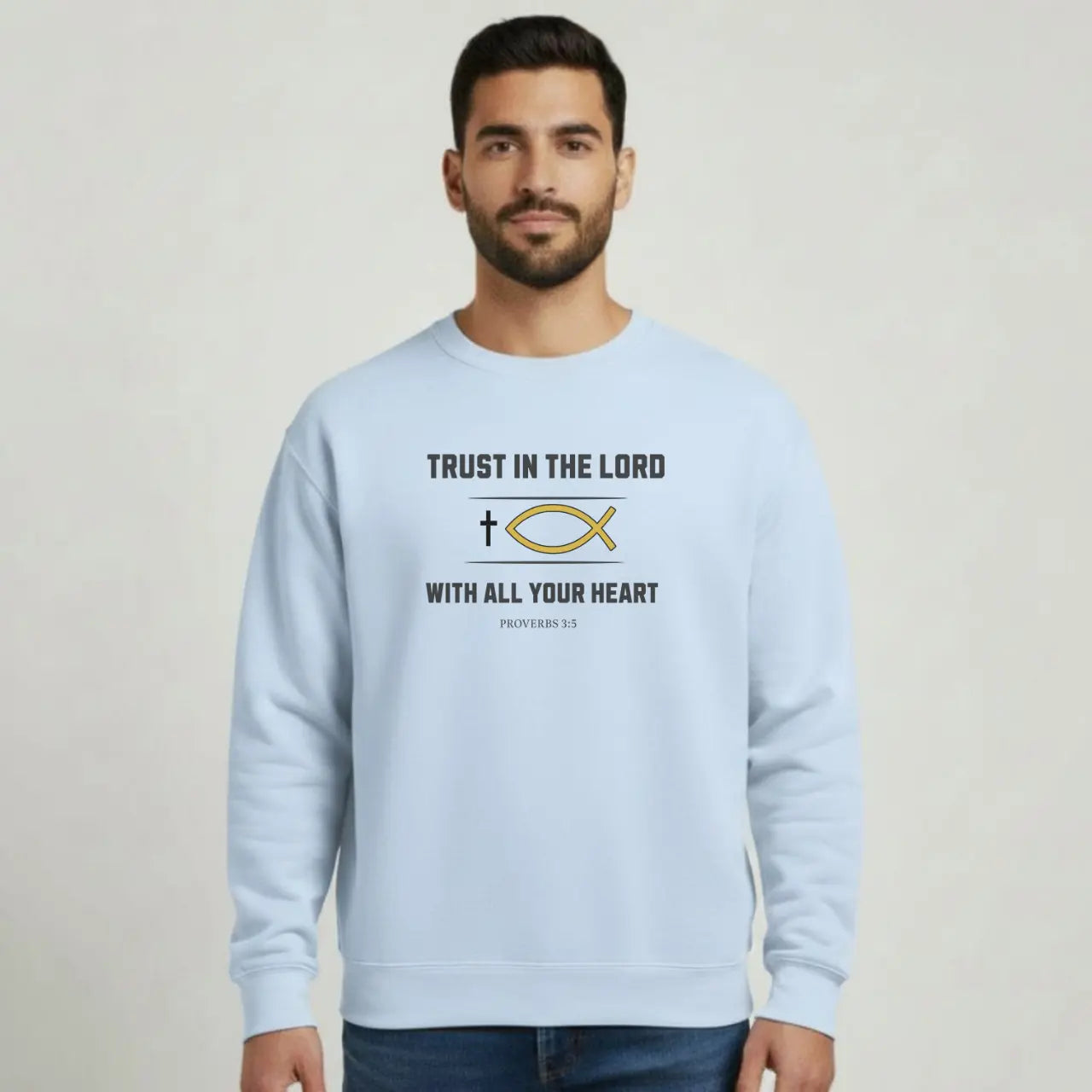 Trust in the Lord Sweatshirt | Unisex Faith Crewneck Goshen & Selah Co