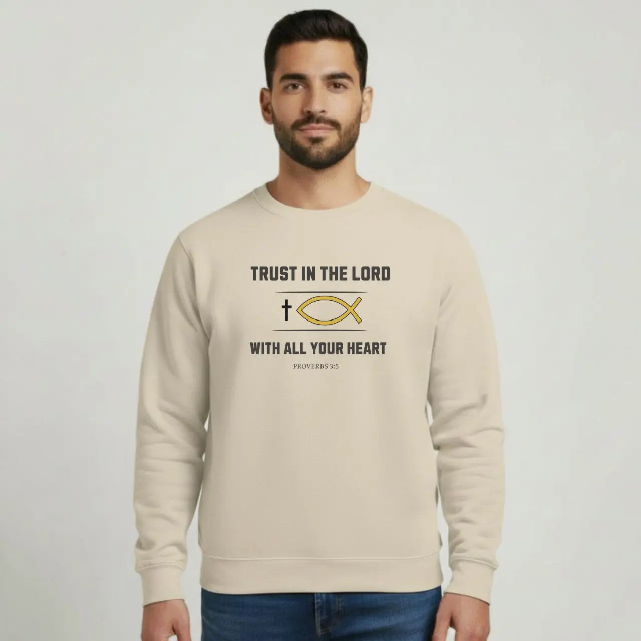 Trust in the Lord Sweatshirt | Unisex Faith Crewneck Goshen & Selah Co