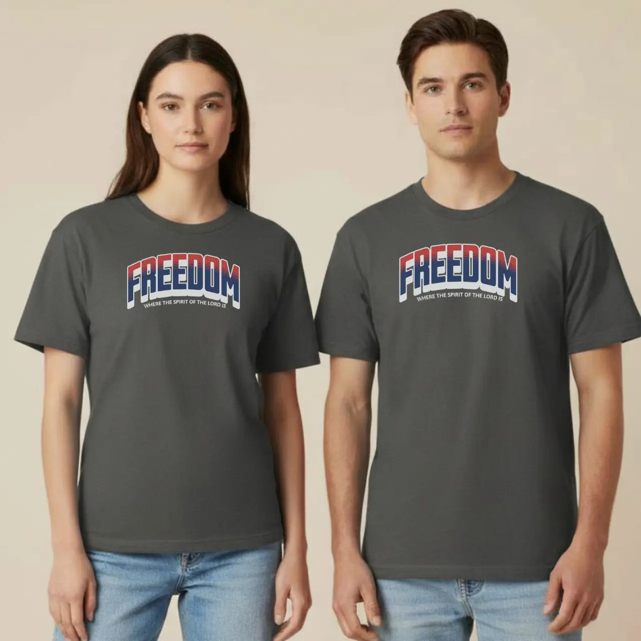Freedom T-Shirt | Unisex Faith Comfort Colors Tee Goshen & Selah Co