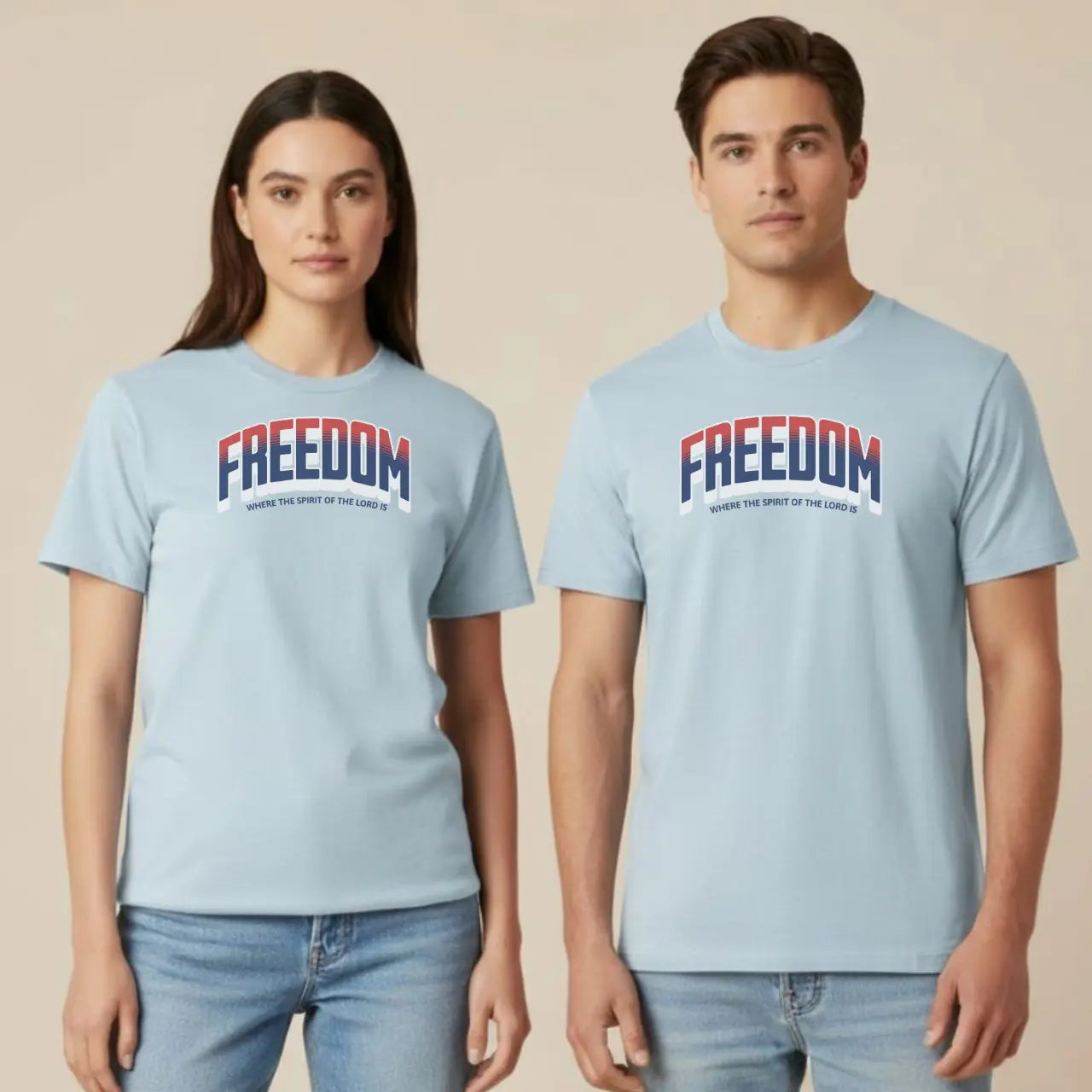 Freedom T-Shirt | Unisex Faith Comfort Colors Tee Goshen & Selah Co