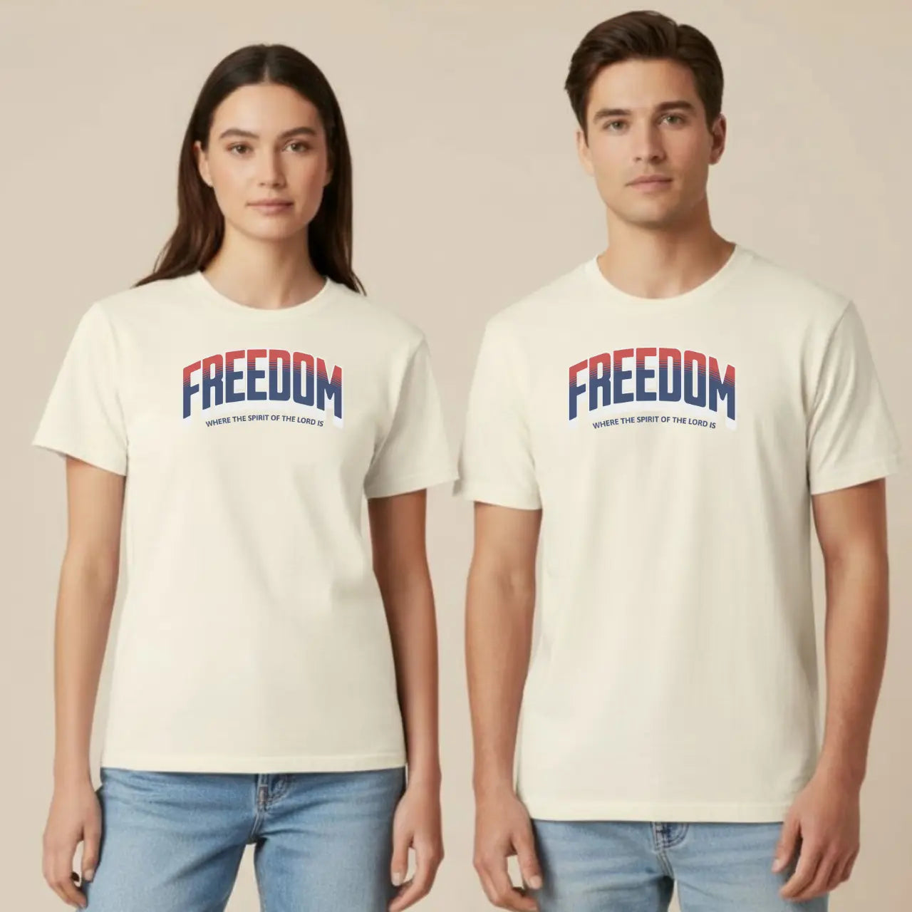 Freedom T-Shirt | Unisex Faith Comfort Colors Tee Goshen & Selah Co