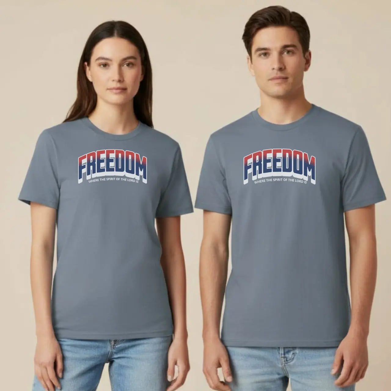 Freedom T-Shirt | Unisex Faith Comfort Colors Tee Goshen & Selah Co