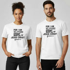 For I Am Not Ashamed of the Gospel T-Shirt | Unisex Faith Comfort Colors Tee Goshen & Selah Co