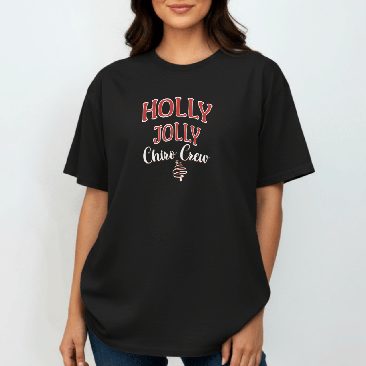Holly Jolly NICU Crew Shirt | Comfort Colors 1717 | Christmas Nurse Tee | Holiday NICU Staff T-Shirt | Neonatal Nurse Christmas Top