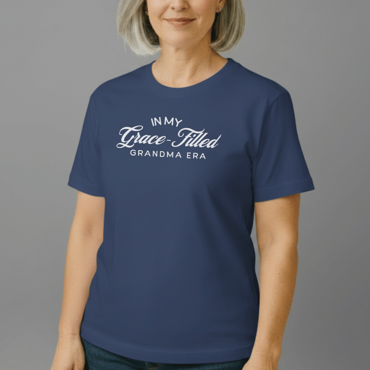In My Grace-Filled Grandma Era Shirt | Christian Grandma Tee | Comfort Colors 1717 | Faith Grandma Gift | Grace-Filled Era Shirt