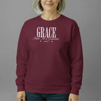 Grace Made Me a Grandma Sweatshirt | Grandma Crewneck Goshen & Selah Co
