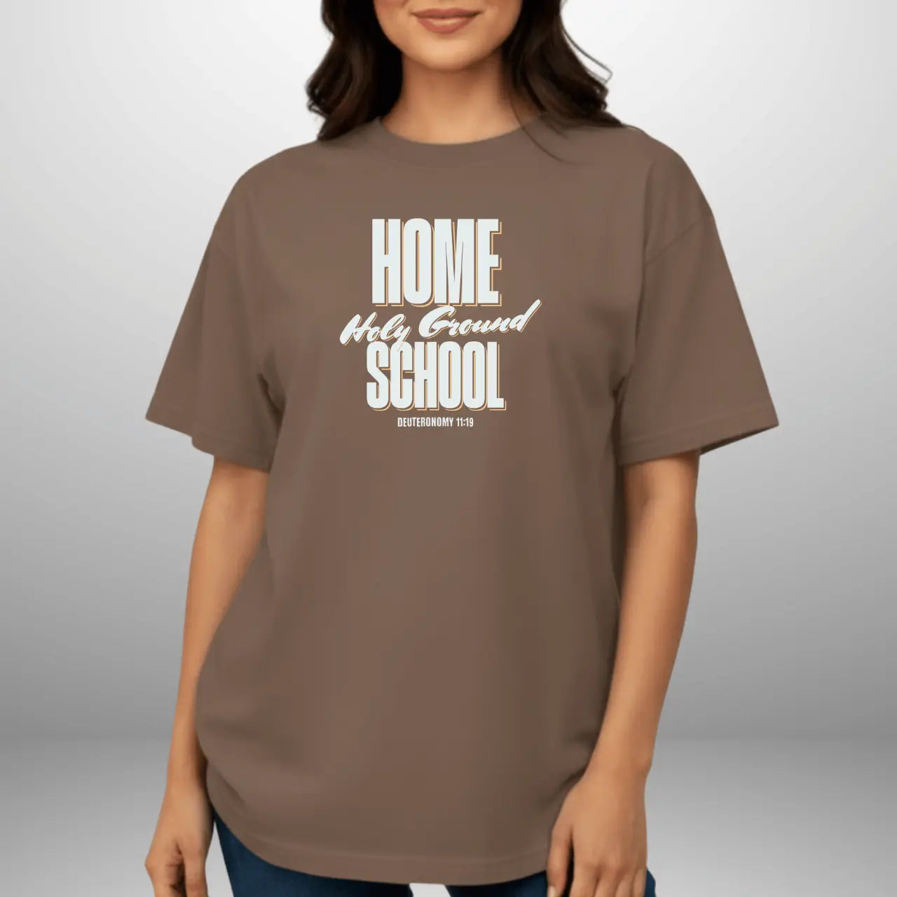 Home School Holy Ground  T-Shirt | Homeschool Tee Goshen & Selah Co