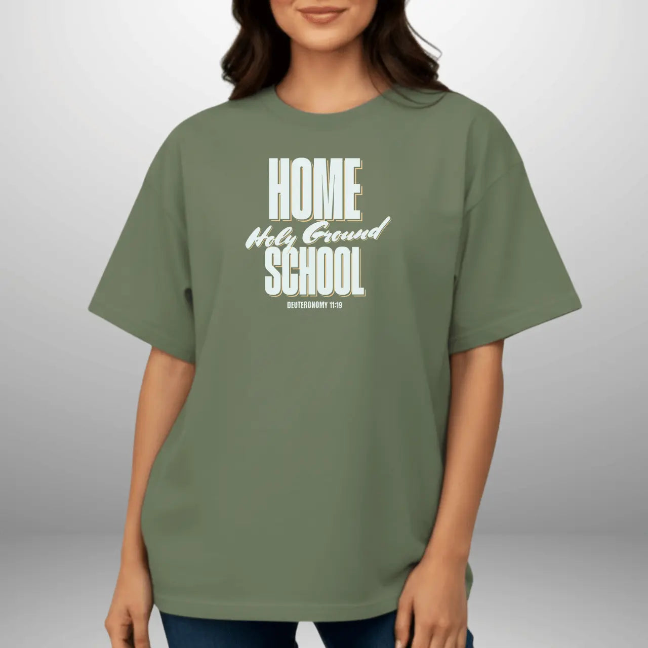 Home School Holy Ground  T-Shirt | Homeschool Tee Goshen & Selah Co