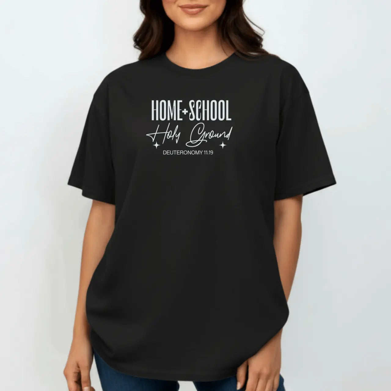 Home School Holy Ground T-Shirt | Comfort Colors Tee Goshen & Selah Co