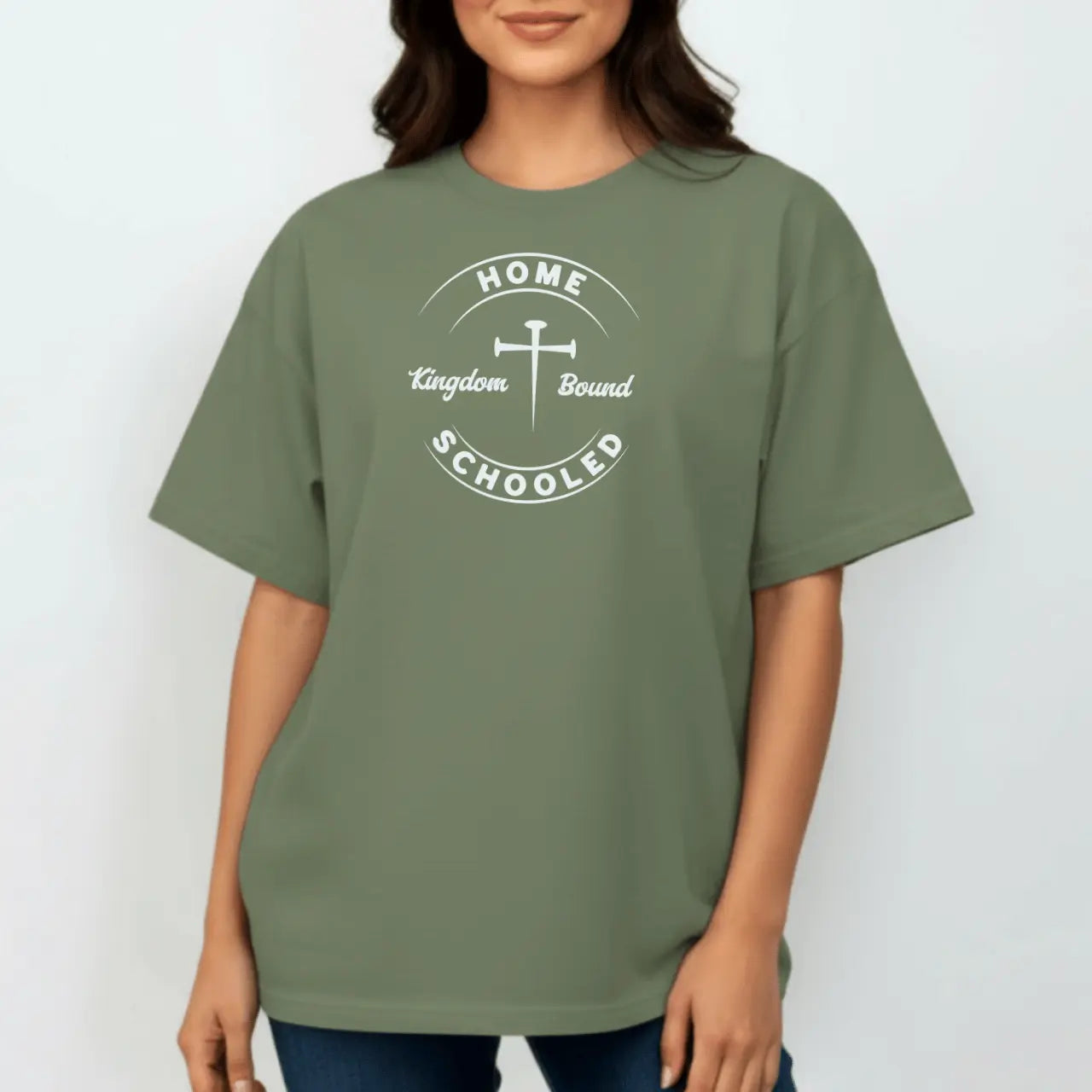 Home Schooled Kingdom Bound T-Shirt | Unisex Faith Comfort Colors Tee Goshen & Selah Co