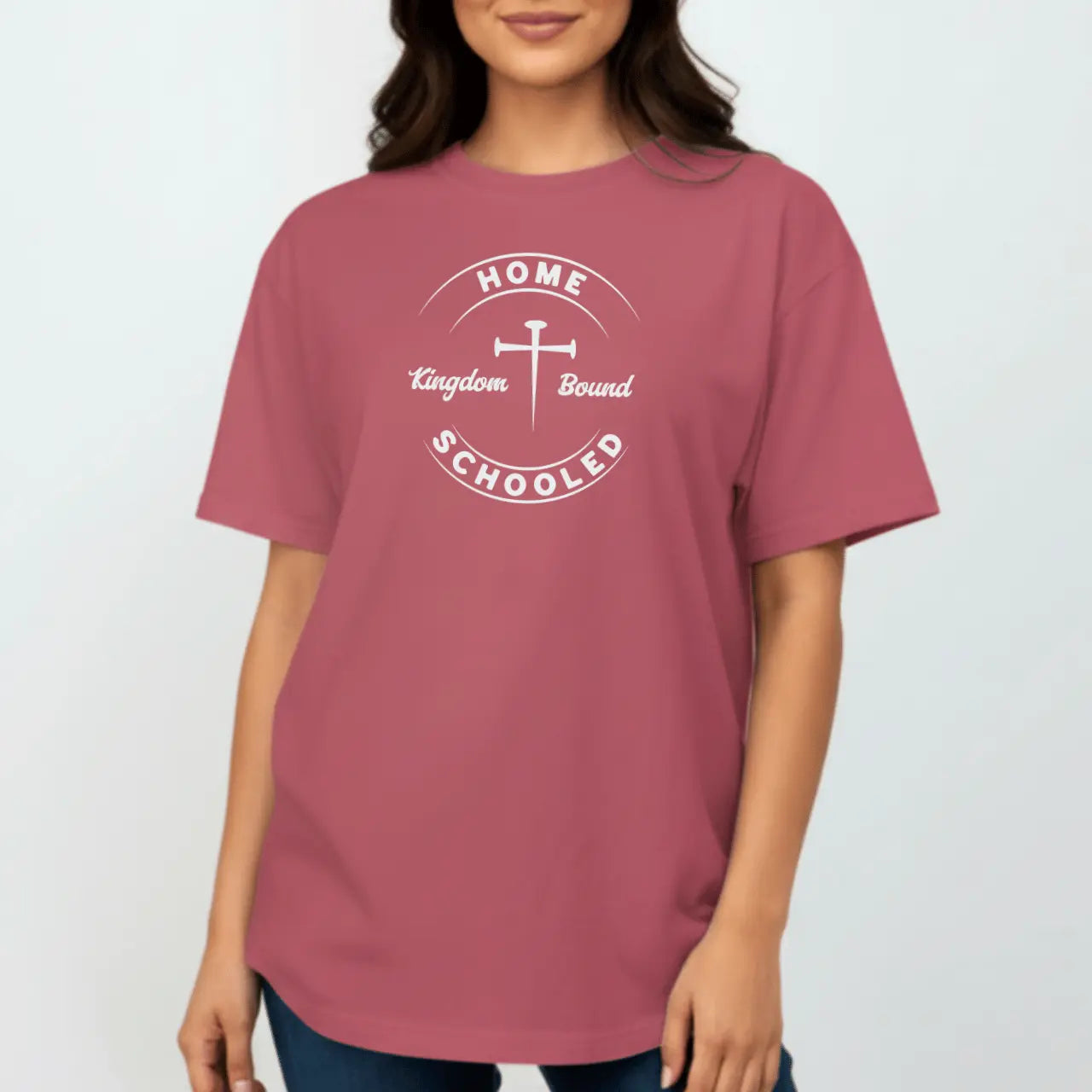 Home Schooled Kingdom Bound T-Shirt | Unisex Faith Comfort Colors Tee Goshen & Selah Co