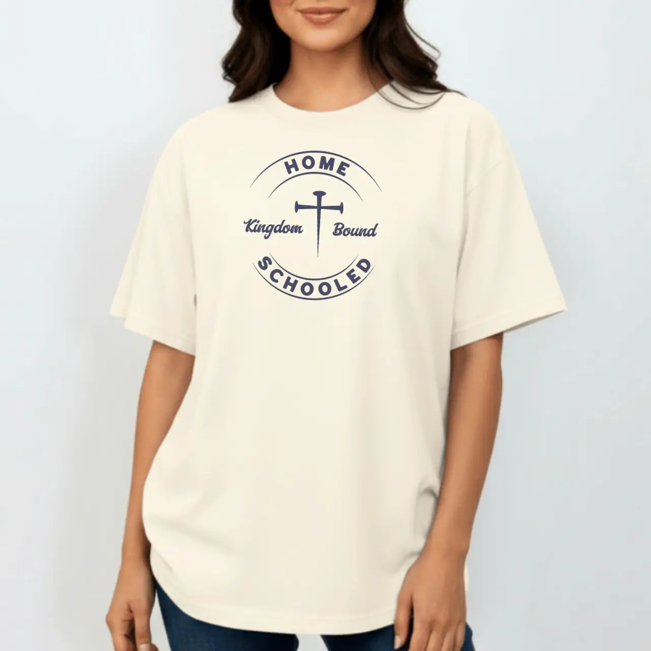 Home Schooled Kingdom Bound T-Shirt | Unisex Faith Comfort Colors Tee Goshen & Selah Co