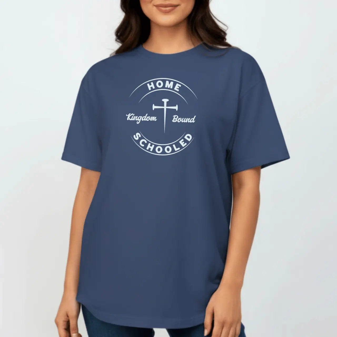 Home Schooled Kingdom Bound T-Shirt | Unisex Faith Comfort Colors Tee Goshen & Selah Co