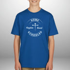 Home Schooled Kingdom Bound Youth T-Shirt | Kids Tee Goshen & Selah Co