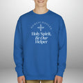 Homeschooled Holy Spirit Helper Youth Sweatshirt | Kids Crewneck Goshen & Selah Co