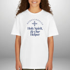 Holy Spirit Helper Youth T-Shirt | Homeschool Tee Goshen & Selah Co