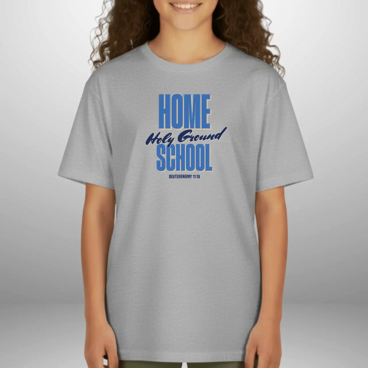 Home School Holy Ground Youth T-Shirt | Homeschool Tee Goshen & Selah Co