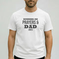 Running on Prayers and Dad Jokes T-Shirt | Comfort Colors Dad Tee Goshen & Selah Co