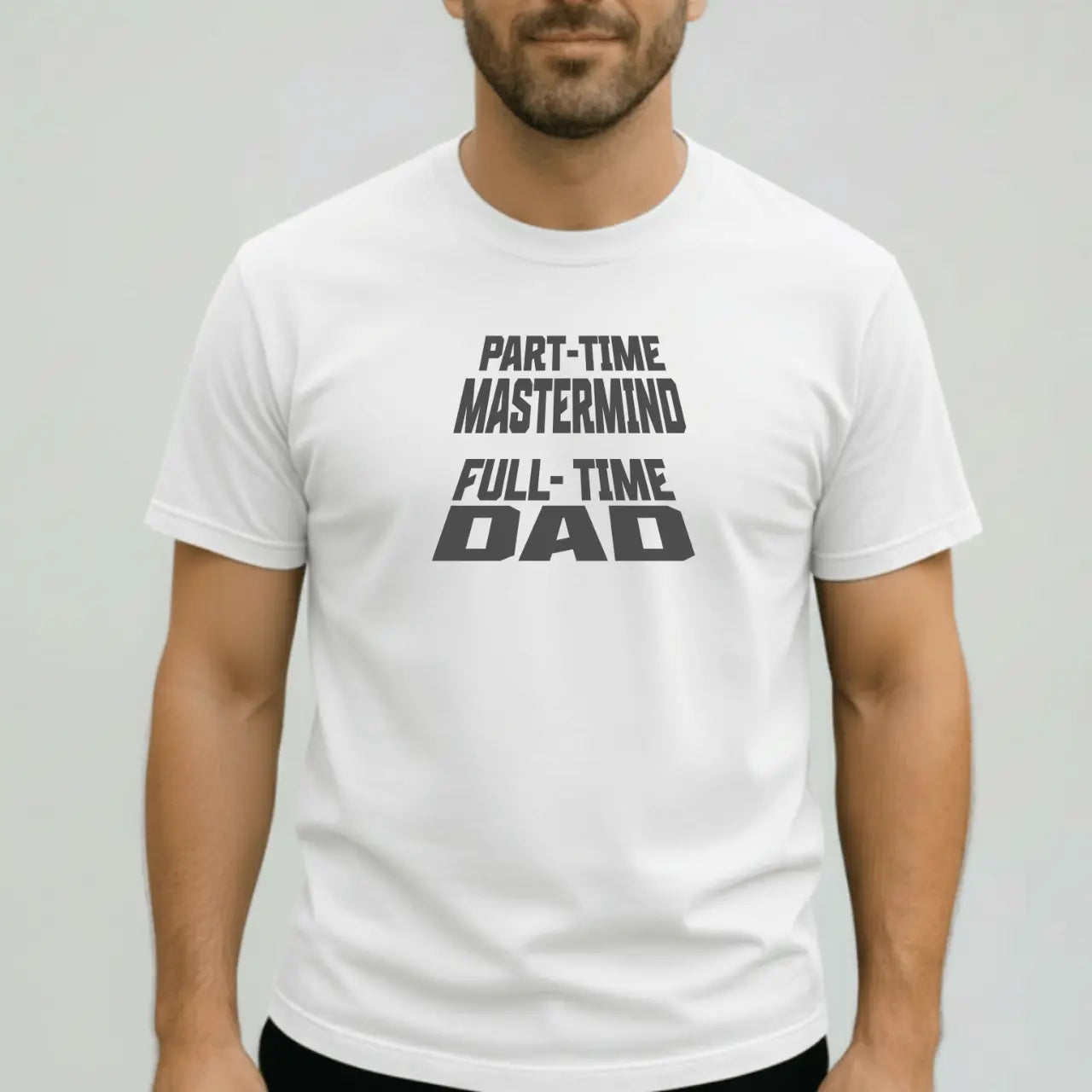 Part-Time Mastermind Full Time Dad T-Shirt | Comfort Colors Tee Goshen & Selah Co