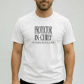 Protector in Chief Dad T-Shirt | Comfort Colors Tee Goshen & Selah Co