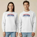Freedom Faith Sweatshirt | Red White Blue Crewneck Goshen & Selah Co