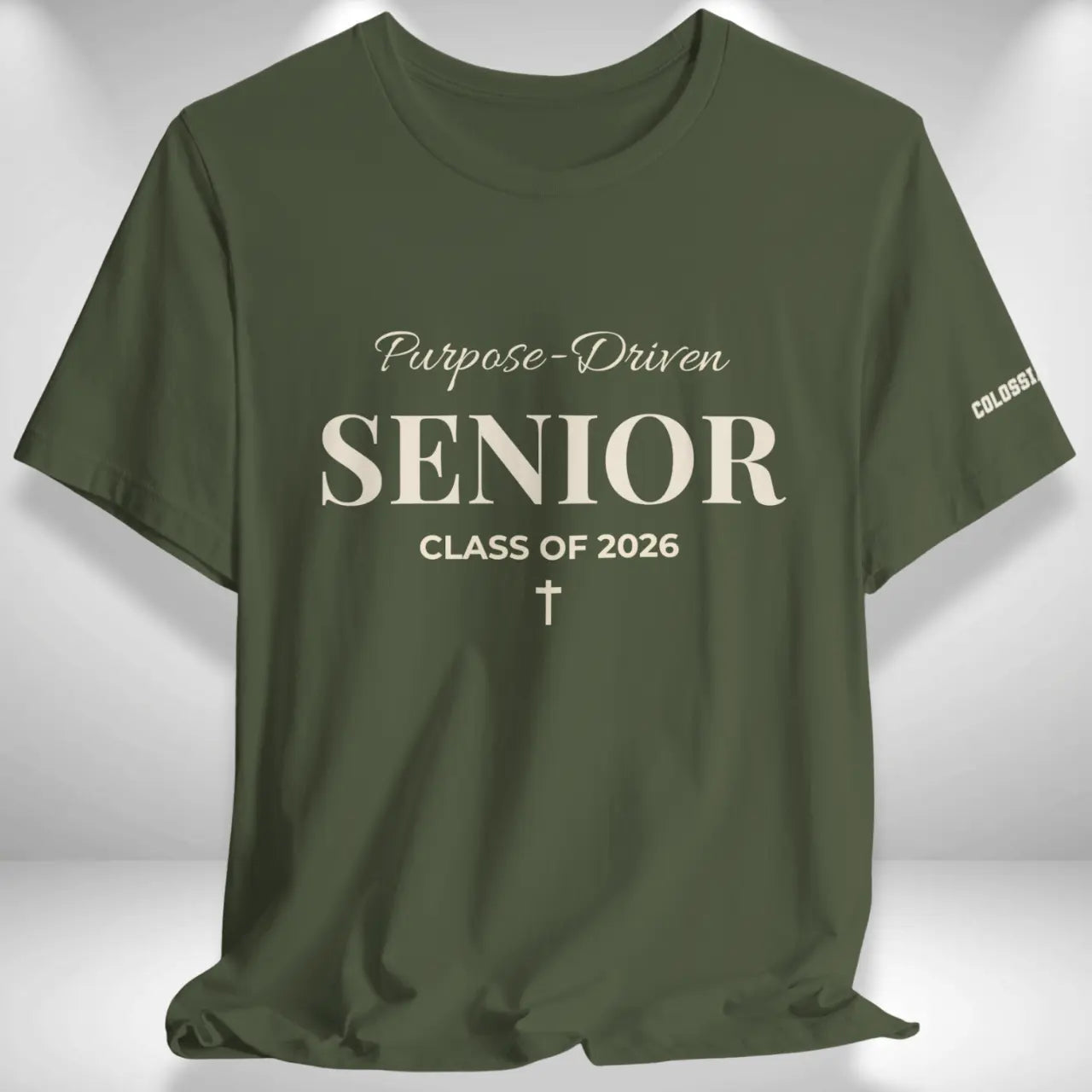 Purpose-Driven Senior Class of 2026 Tee | Bella+Canvas T-Shirt Goshen & Selah Co