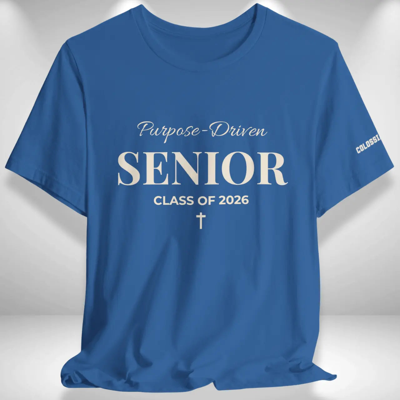 Purpose-Driven Senior Class of 2026 Tee | Bella+Canvas T-Shirt Goshen & Selah Co
