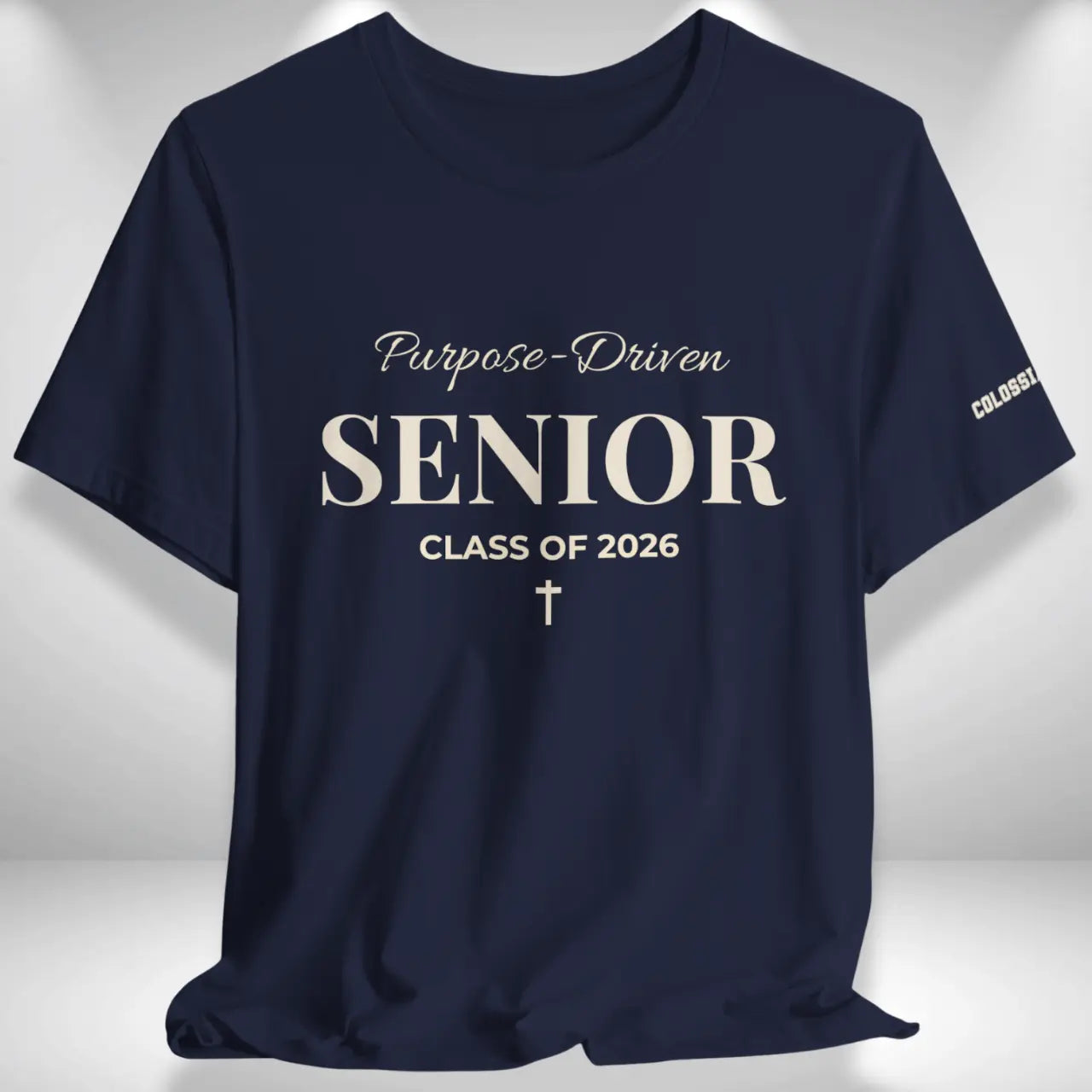 Purpose-Driven Senior Class of 2026 Tee | Bella+Canvas T-Shirt Goshen & Selah Co