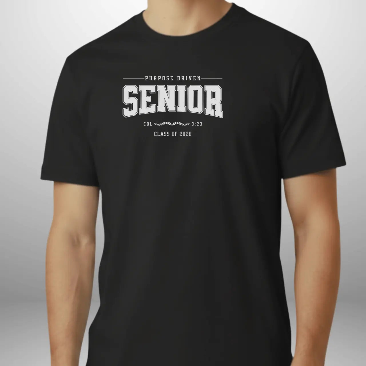 Purpose Driven Senior 2026 Shirt | Class of 2026 Tee | Unisex Comfort Colors 1717 Goshen & Selah Co