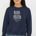 Mama Bear & Prayer Warrior Sweatshirt | Mom Crewneck Goshen & Selah Co