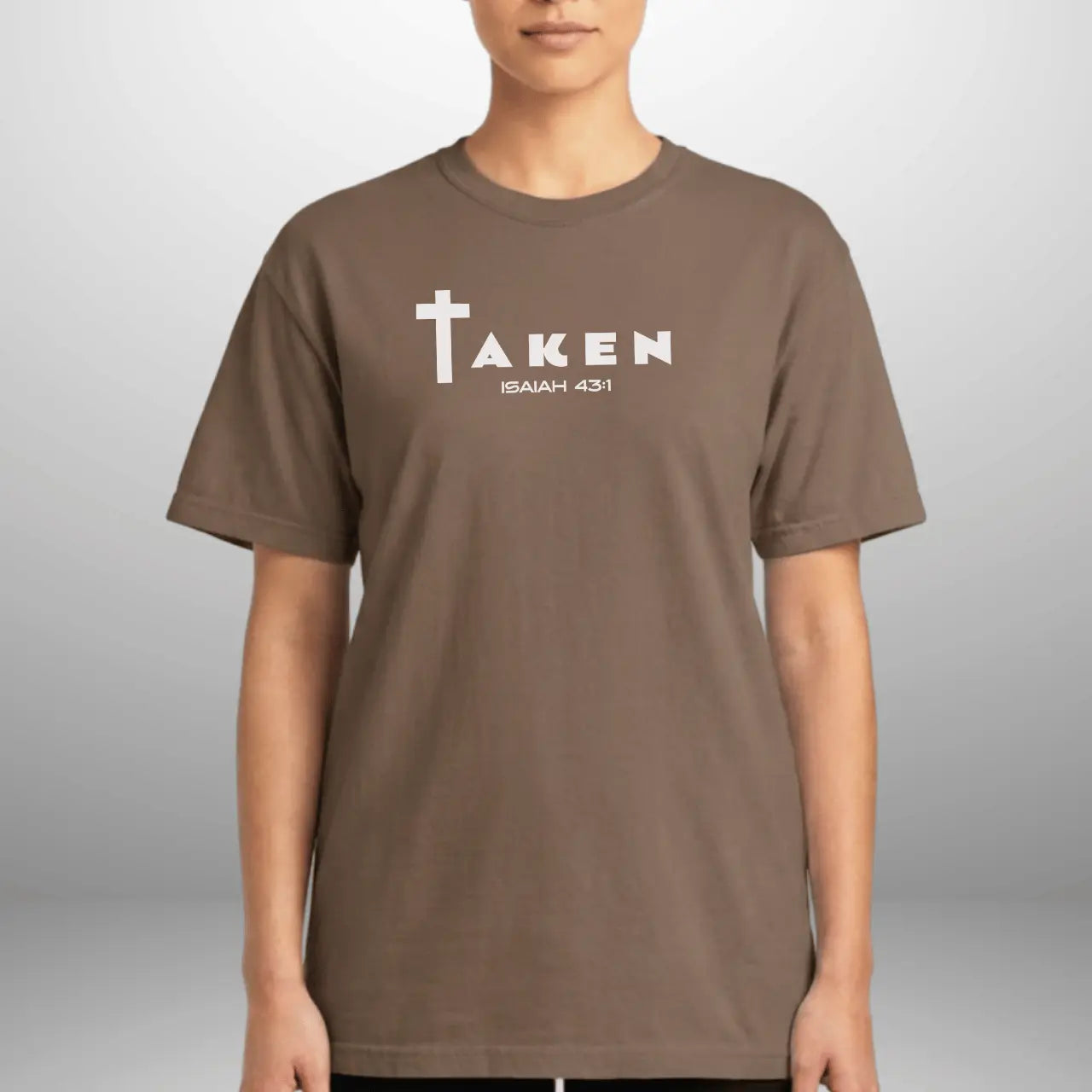 Taken Isaiah 43:1 T-Shirt | Unisex Comfort Colors Tee Goshen & Selah Co