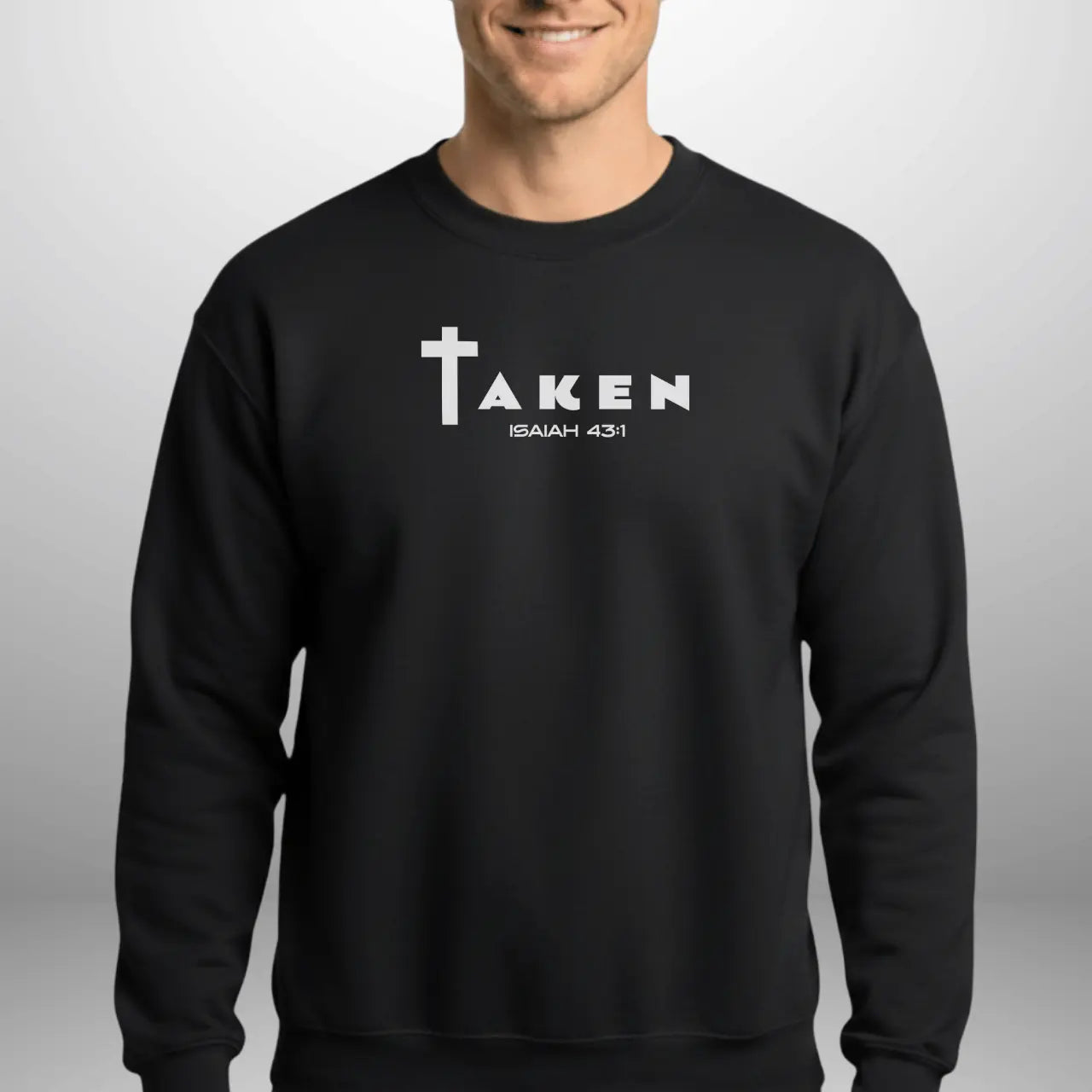 Taken Isaiah 43:1 Sweatshirt | Unisex Faith Crewneck Goshen & Selah Co