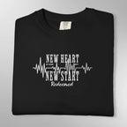 New Heart New Start Redeemed Sweatshirt | Unisex Crewneck | Faith Pullover Goshen & Selah Co
