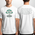 Rooted in Jesus T-Shirt | Comfort Colors 1717 | Unisex Faith Tee Front & Back Goshen & Selah Co