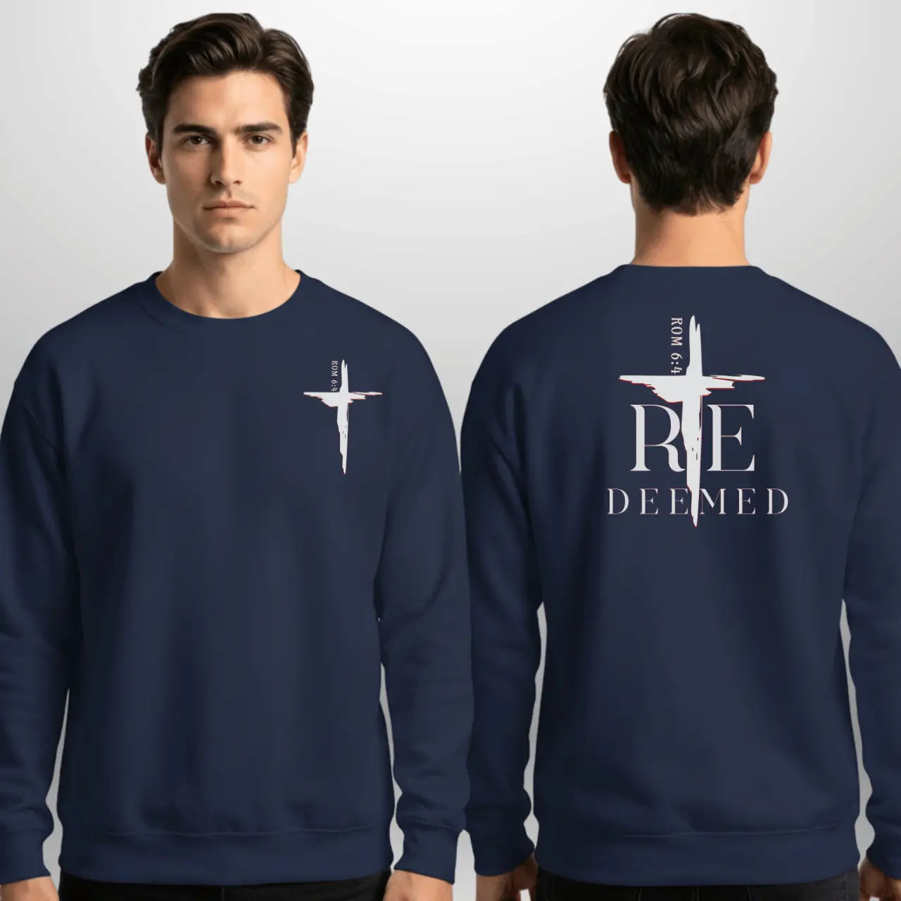 Redeemed Sweatshirt | Unisex Faith Crewneck Goshen & Selah Co