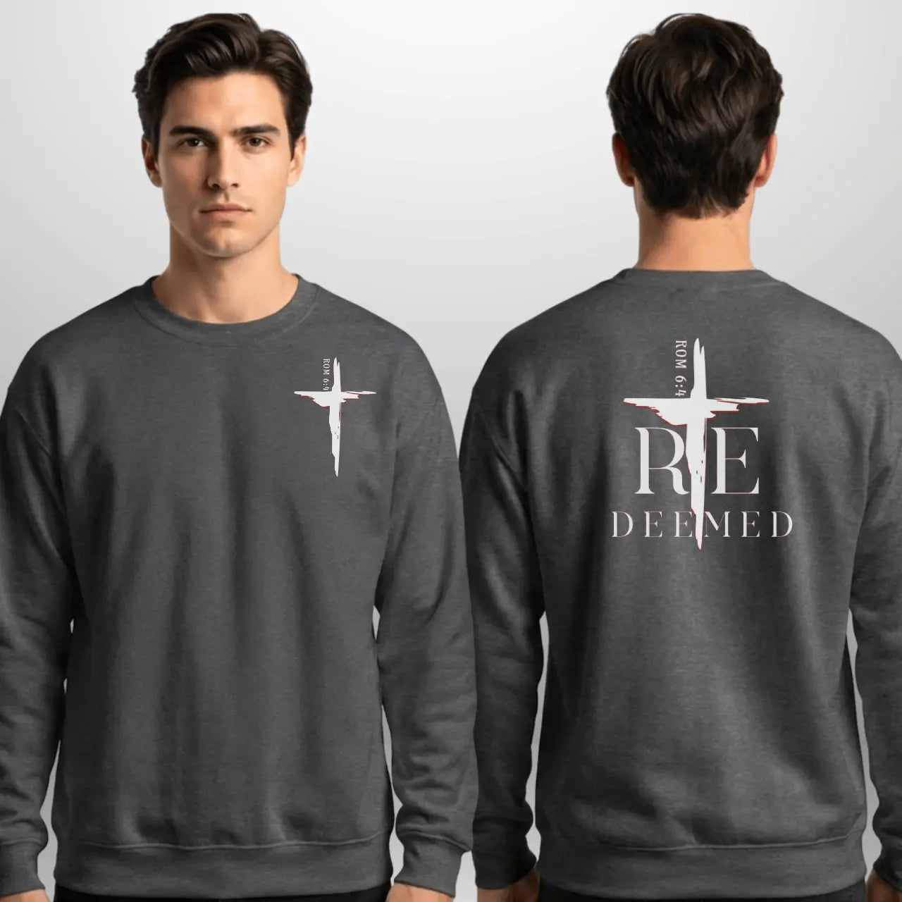 Redeemed Sweatshirt | Unisex Faith Crewneck Goshen & Selah Co