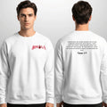 Romans 6:4 Sweatshirt |UnisexFaith Crewneck | Gildan 18000 Goshen & Selah Co