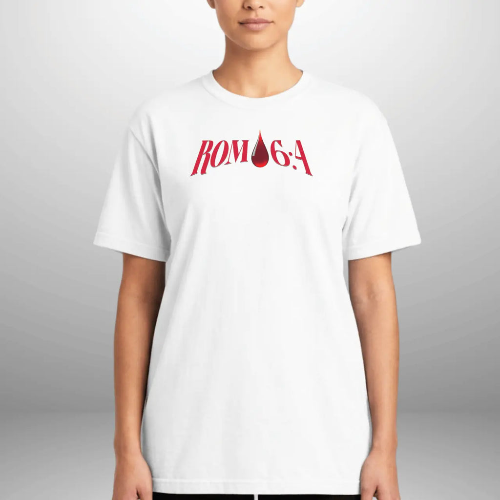 Romans 6:4 Redeemed by the Blood T-Shirt | Unisex Comfort Colors Tee Goshen & Selah Co