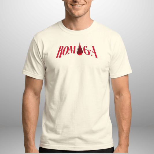 Romans 6:4 T-Shirt | Redeemed by the Blood | Faith Tee | Adult Unisex Comfort Colors 1717