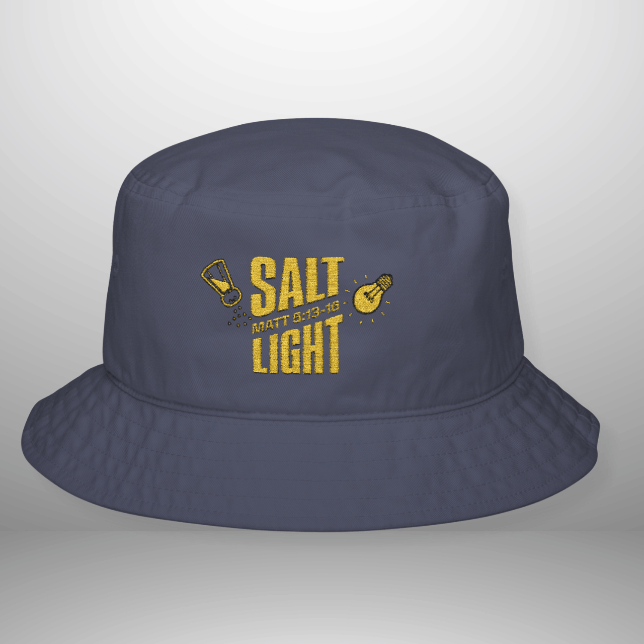 Salt & Light Matthew 5:13–16 Bucket Hat | Embroidered Style