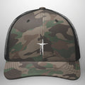 ROM 6:4 Camo Trucker Hat | Snapback | Structured Six-Panel Cap Goshen & Selah Co