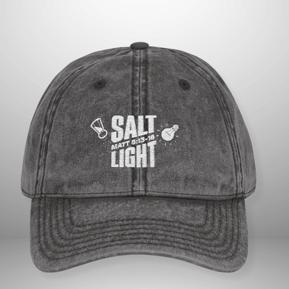 Salt & Light Matthew 5:13–16 Vintage Cap | Washed Cotton Hat