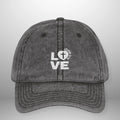 LOVE Vintage Cap | Washed Cotton Adjustable Hat Goshen & Selah Co